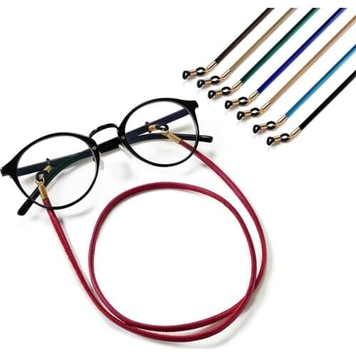 1 pc Adjustable Eyeglass Neck Cord Strap Stretchy Sports Glasses String Women Lanyard Sunglasses Rope Holder Retainer