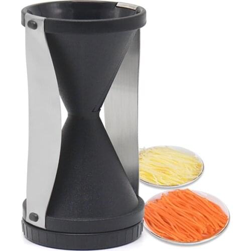 Spiral Funnel Grater Household Grater Rotary Paring Knife Shredder Kitchen Shredder Vegetable Cutter Carrots Cucumber Potatoes