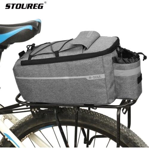 Bicycle Carrier Bag MTB Bike Rear Rack Bag Bike Trunk Bag Luggage Pannier Back Seat Bag Cycling Bycicle Trunk Bag