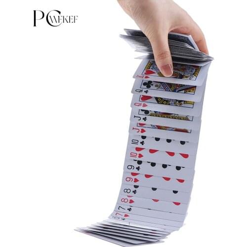 Magic Electric Deck (Connection by Invisible Thread) of Cards Prank Trick Prop Gag Poker Acrobatics Waterfall Card Props
