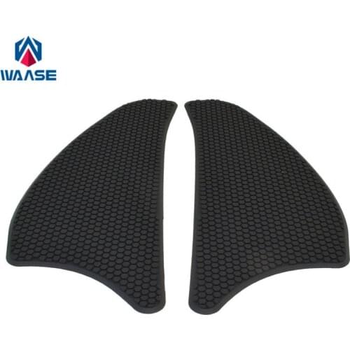 Waase Motorcycle Tank Pad Protector Sticker Decal Gas Knee Grip Tank Traction Pad Side For Kawasaki Versys 1000 2015-2020