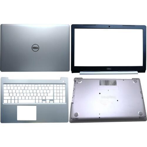 0X4FTD 0M1FJK 0YKN1Y 01JPXK Silver For Dell Inspiron 15 5570 5575 Laptop LCD Back Cover/Front Bezel/Palmrest/Bottom Case