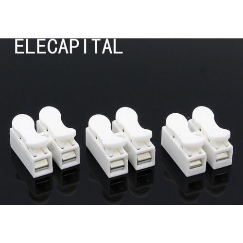 2 pin push quick cable connector terminal Wiring Terminal