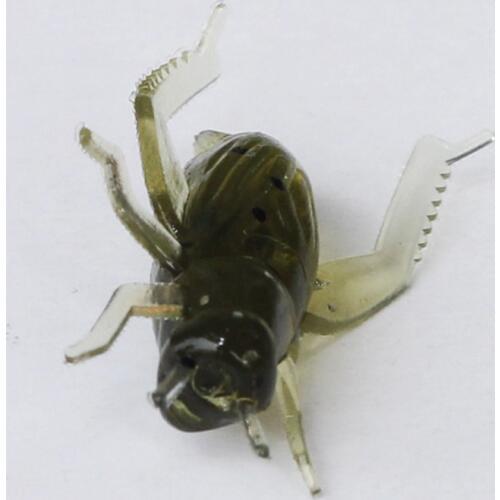 30pcs/lot Fishing Lure Cricket Artificial Soft Insect Bait Grasshopper Lightweight Lifelike Wobblers Silicone Bait Lures Peche