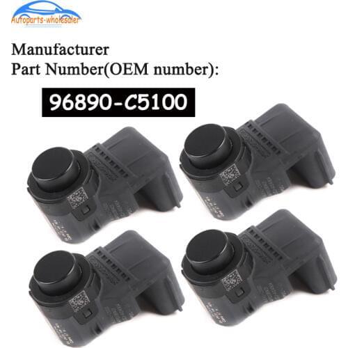 4 PCS 96890-C5100 96890C5100 For Hyundai Kia New Car PDC Parking Distance Sensor Ultrasonic PDC Parking Sensor car accessories