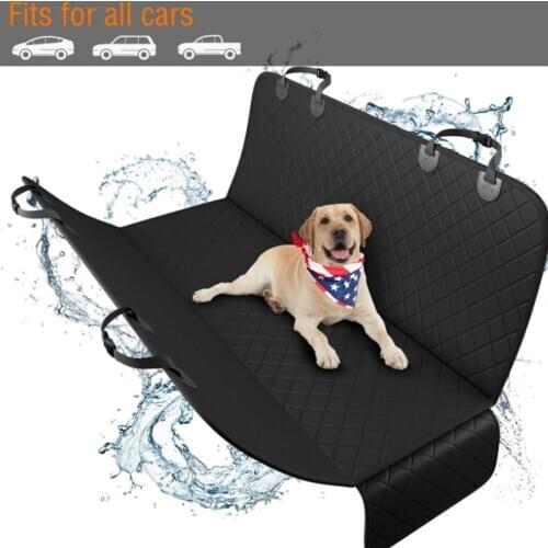Car Mat Non-slip Folding Pet Dog Seat Cover Waterproof Carrier Cars Rear Back Seat Mat Hammock Cushion Protector