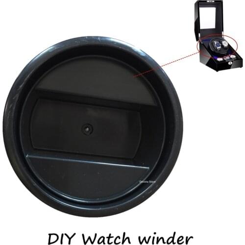 Black Mechanical Watch Winding Box Plastic Holder Automatic chain watch case accessories