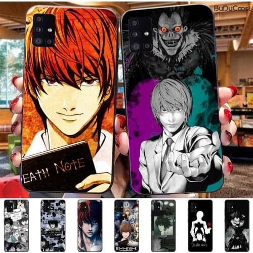Anime Death Note Phone Case For Samsung Galaxy A7 8 2018 6 8 Plus A9 2018 A10 20 30 40 50 70