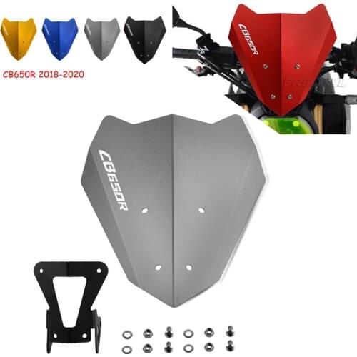 For HONDA CB650R 2018 2019 2020 NEO Sports Cafe CB 650 R CB-650R Motorcycle Windshield Deflector Visor Viser WindScreen Cafe