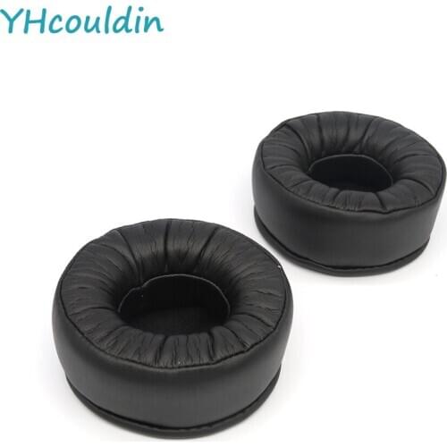 YHcouldin Ear Pads For MrSpeakers ETHER C FLOW Headset Leather Ear Cushions Replacement Earpads