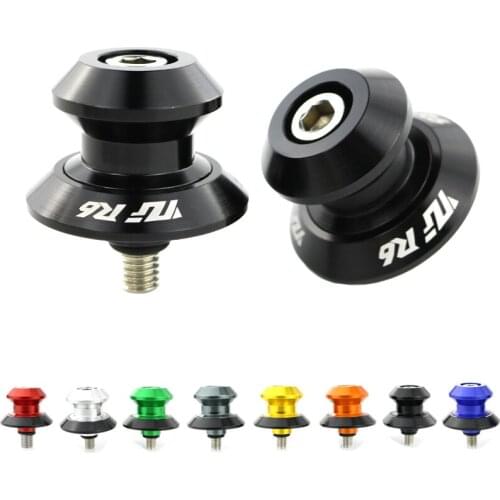 Motorbike Accessories Fit For YAMAHA YZF-R6 R6 1999-2014 YZF-R6S 2006-2010 Swing Arm Sliders Spools Stand Bobbins CNC Alloy