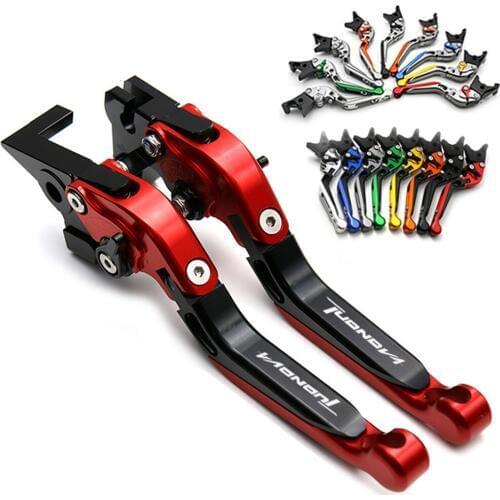 Motorcycle Accessories CNC aluminum Adjustable Brake Clutch Levers For aprilia TUONO V4 1100RR/Factory 2017