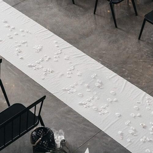 New White Carpet Wedding Carpet Anti-slip Non-woven Fabric Party Ceremony Event Wedding Aisle Runner Wedding Carpet Aisle Runner