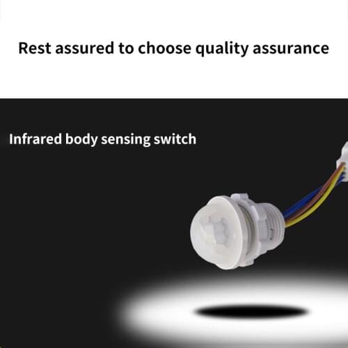 Light Switch Infrared Human Body Sensor Switch Embedded Probe Motion Sensor Detection Automatic Sensor