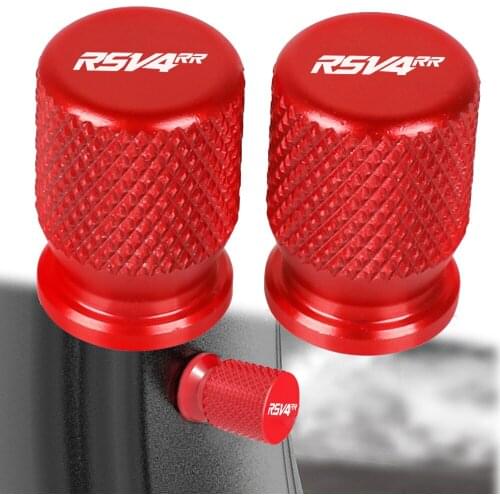 Motorcycle Tire Valve Air Port Stem Cover Cap Plug CNC Accessories For Aprilia RSV4R RS V4R RSV4RR 2009-2019 2018 2017 2016 2015