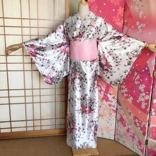 Japanese Yukata Coat Spring Summer Kimono Mujer Cardigan Woman Hanori Outer Garment