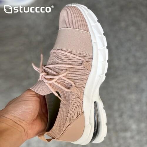 2021 New Nursing Shoes for Women Summer Size 43 Shoes Platforms Mesh Chunky Sneakers Female Vulcanized Shoes Flats Running
