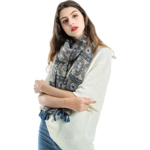 180*90cm Cotton Linen Voile Scarf Autumn Winter Scarves Men Foulard Square Hijab Ladies Shawl wrap muffler pareo female hijab