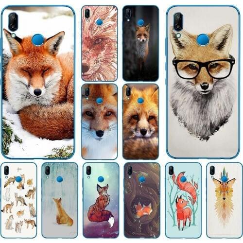 274DD Fox Sleeping In The Snow Soft Silicone Cover for Huawei P9 P10 P20 P30 Lite mate 10 20 PRO lite p smart 2019 case