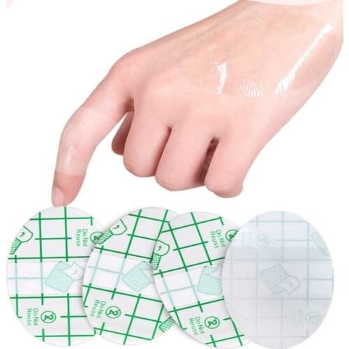 4Pcs Foot Care Tools Blister Plaster Adhesive Hydrocolloid Gel Blister Plaster Anti-wearing Heel Sticker Pedicure Patch