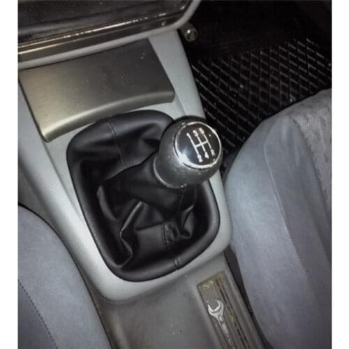 5 Speed Car Vehicle Gear Shift Knob Lever Shifter Gaiter Boot For Volkswagen Passat B5 1998-2005