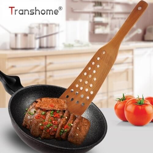 Non-stick Wooden Shovel Kitchenware Cooking Utensils Spatula Frying Egg Steak Shovel 24 Hole Filter Shovel Kitchen Accessories