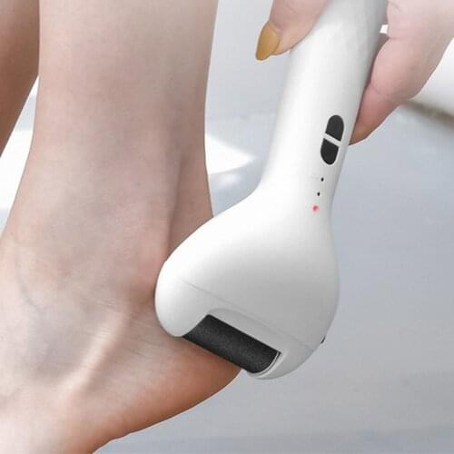 Y1UF Electric Pedicure Grinder Peeling Remove Dead Skin Calluses Remover 2 Gear Speeds Adjustable Portable Foot Care Machine