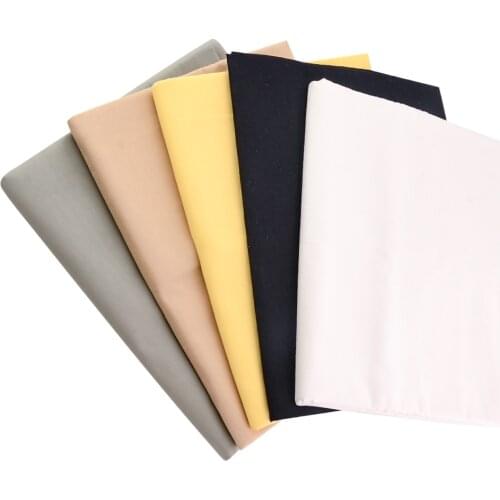 Booksew African Ankara Fabric Telas Patchwork Algodon 100% Cotton Fabric Dye Twill Black Classic Color Material Sewing Soft