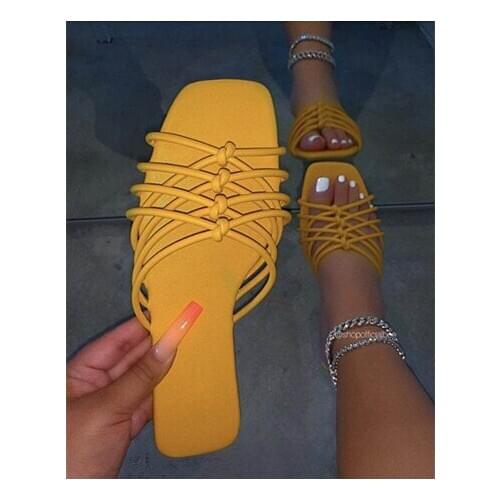 Africa 2020 new womens slippers cool casual comfortable sandal bow knot summer sandals European and American hot style for lady