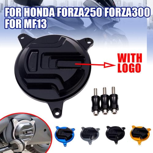 For HONDA FORZA 300 Forza 250 MF13 2017 - 2019 CNC Engine Guard Set Protective Motorcycle Cover Crash Slider Falling Protection
