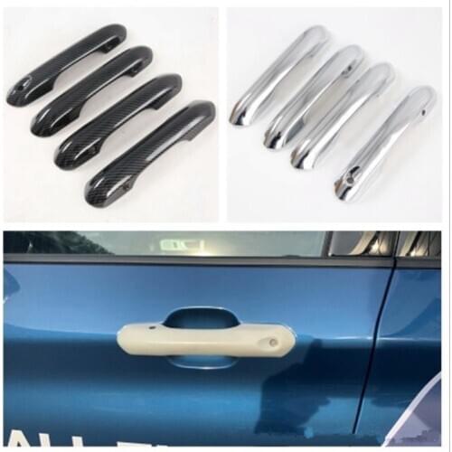 Car Door Handle Bar Trim Cover Styling Chrome ABS Sticker Fit for Ford Explorer 2015-2020