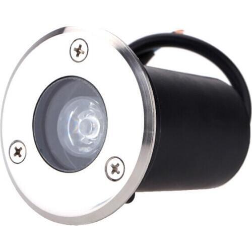 Free Shipping 3W LED underground light IP68 Buried recessed floor outdoor lamp Plaza lights spotlight AC85-265V