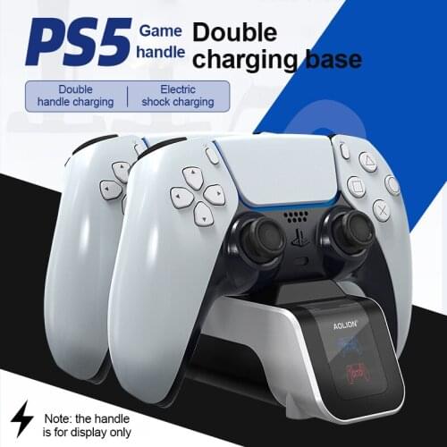 For PS5 Dual Charger Wireless Controller USB Type-C Charging Dock Station For Sony PlayStation5 Joystick Gamepad Charging Stand