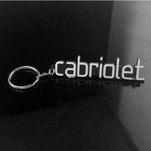 80s Cabriolet logo KeyChain For ferrari Mondial3.2 BB 512i Sports Car Berlinetta Boxer 3D Key ring brelok брелок llavero Pendant