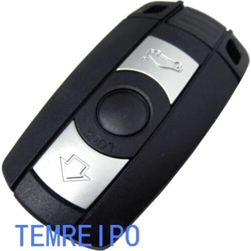 Remote Key Case shell for BMW 1 3 5 6 Series Smart Key Shell Blade Fob E90 E91 E92 E60
