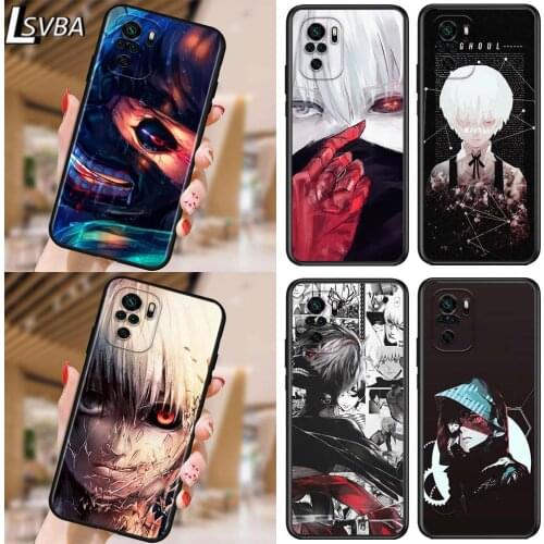 Tokyo Ghouls for Xiaomi Redmi Note 10 10S 9 9T 9S 9Pro Max 8T 8Pro 8 7 6 5 Pro 5A 4X 4 Soft Black Phone Case