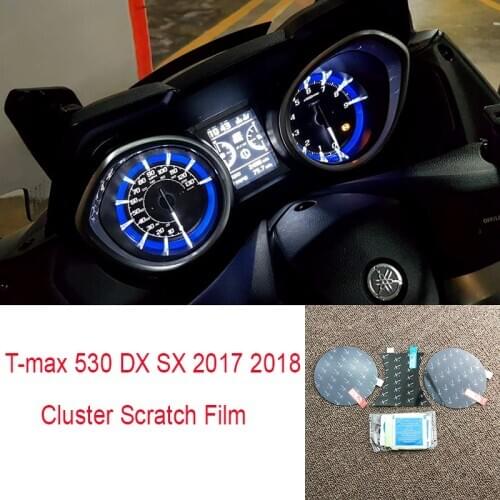 For Yamaha Tmax 530 DX SX 2017 2018 Cluster Scratch Protection Film Speedometer Screen Protector Film Tmax530 DX SX 17 18