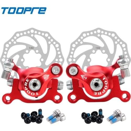 TOOPRE Electric Bicycle Disc Brake Aluminum Alloy Electric Scooter 10/12 inch Mechanical Bearing Drive Disc Brake for ZOOM brake