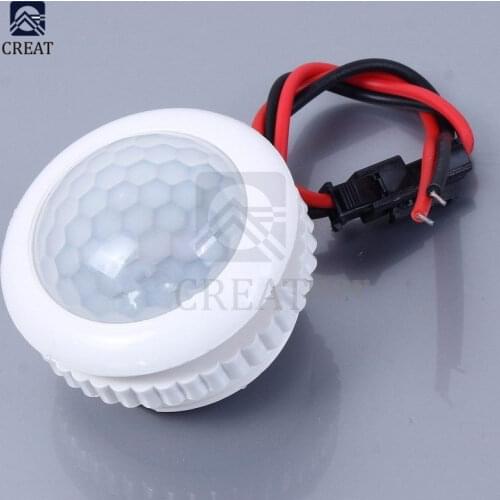 220V 50HZ PIR IR Infrared Human Induction Lamp Switch Light Control Ceiling Light Motion Sensor On Off 3-6m 20S Delay