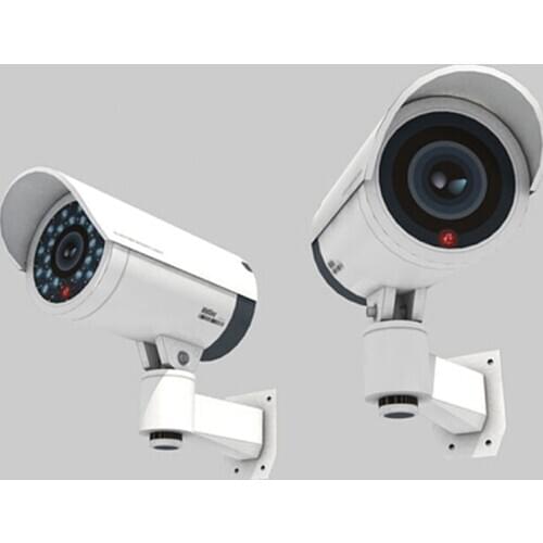 Surveillance Camera 3d Paper Model Puzzle 1:1 Handmade DIY Stereo Simulation Origami Paper Model