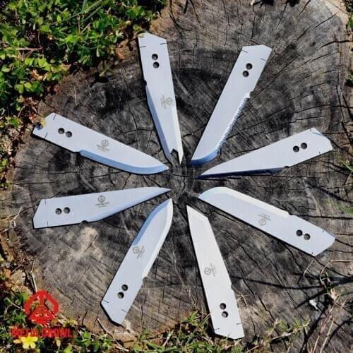 1 Piece MG 5CR15MOV and M390 Utility Knife Blade Compatable with CKB-2 knife handle