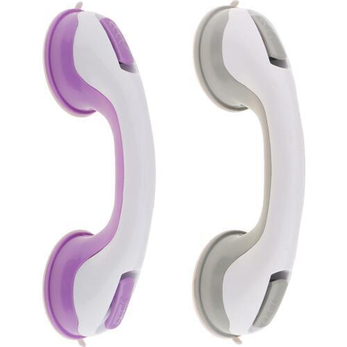 Bathroom Handle Grab Bars, Suction Shower Safety Grip Bar for the Elderly - Pack of 2