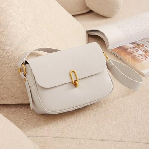 Premium Sense Bag 2021 New Fashion Hot Style Small Square Bag Messenger Bag Female Tofu Bag Shoulder Bag Leather Female Bag