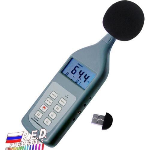 Professional Handheld Digital Wireless Sound Noise Level Meter Tester 30~130dB Range + CD Software & USB Bluetooth