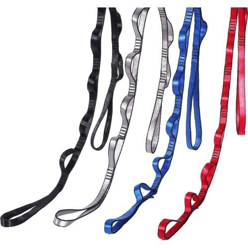 Adjustable Tree Hanging Hammock Strap Climbing Rope Aerial Yoga Hammock Belt High Quality and Brand New