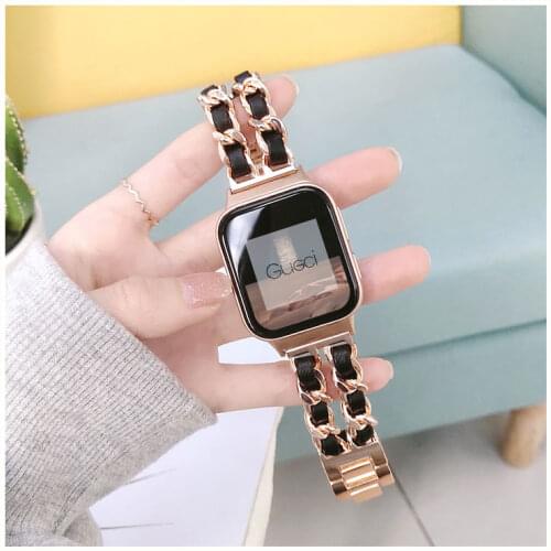 New Strap For Oppo Watch 2 Band Stainless Steel luxury oppo 42mm 46mm Bracelet Band OPPO Watch band 41mm 46mm Replacement strap