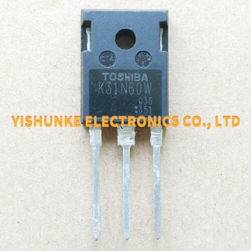 5PCS K31N60W K31N60W5 TK31N60W TK31N60W5 TO-247 MOSFET TRANSISTOR 31A 600V