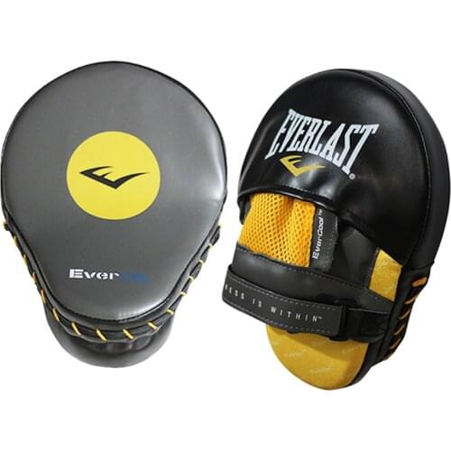 High quality Muay Thai Curved Hand Target for Kickboxing MMA Kicking Punching Focus Mitt for Professional Athletes Training