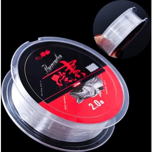 WALK FISH 100M Carbon Fiber Line Japanese Super Strong Fluorocarbon Fishing Line Sea Fishing Line Carp Fly Fishing Line Tackle