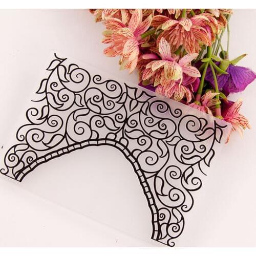 YPP CRAF New Plastic Embossing Folders for DIY Scrapbooking Paper Craft/Card Making Decoration Supplies